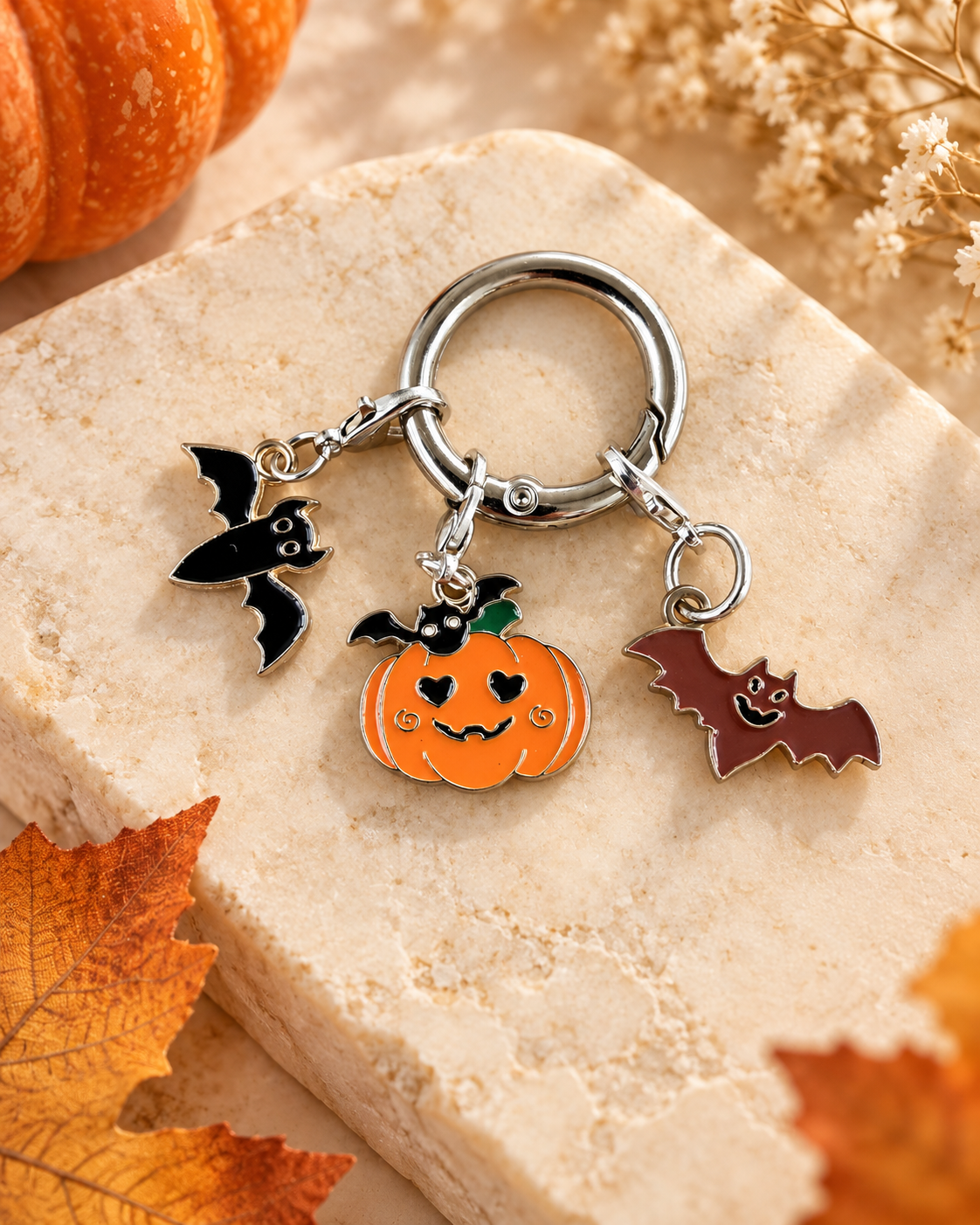 Spooky Halloween Keyring