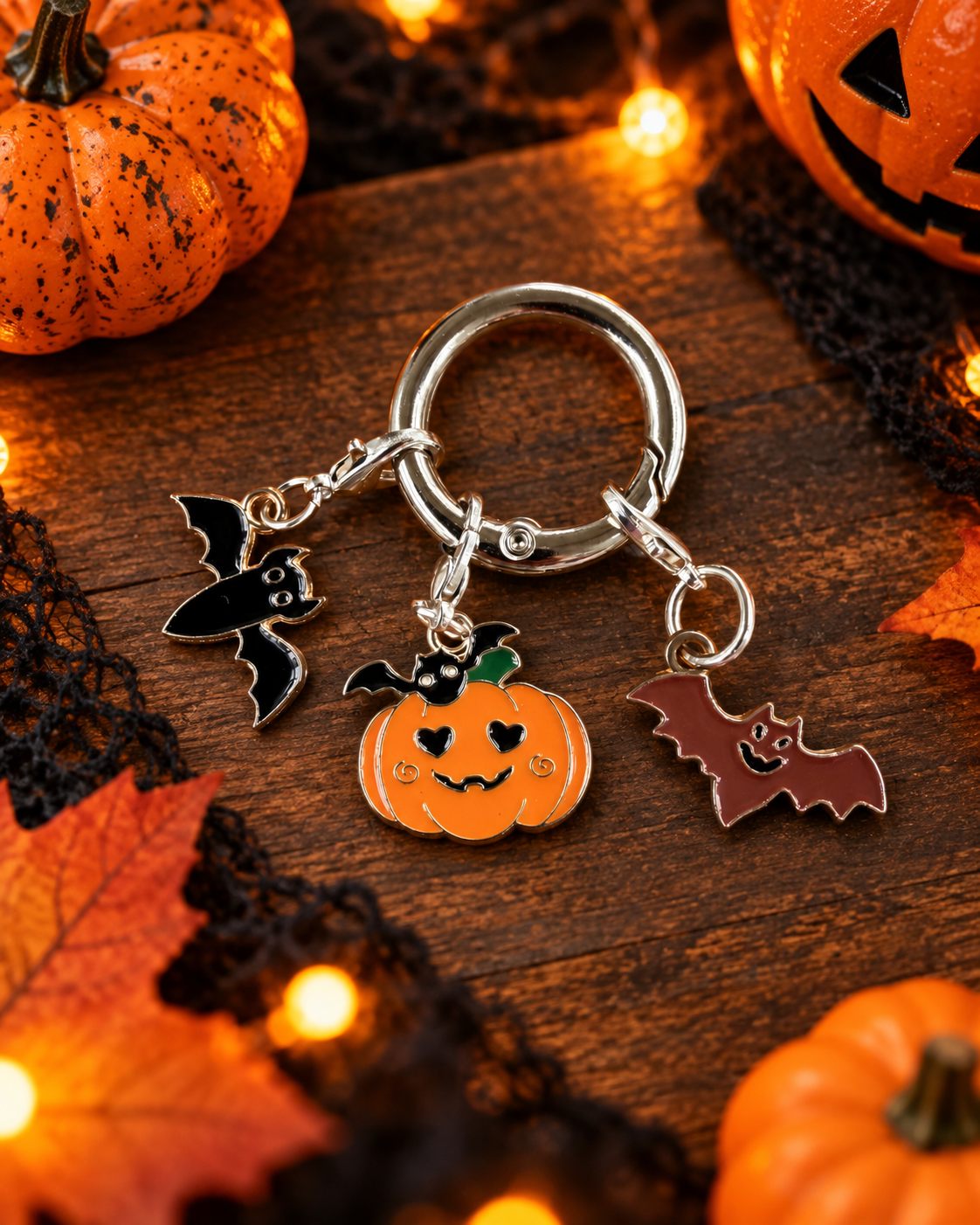 Spooky Halloween Keyring